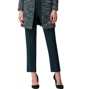 Elie Tahari - Suit Pants in Deep Emerald Green.